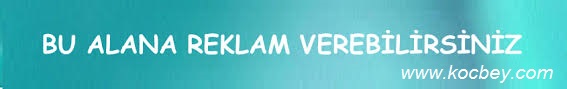 Bu Alana Reklam Verebilirsiniz.