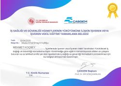 �� G�venli�i Sertifikas�-��veren