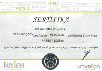 Patent E�itimi